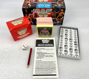 Cardinal WWF Wrestling Express Trivia Game - CARDS NEW & STILL FACTORY SEALED - Imagen 1 de 16