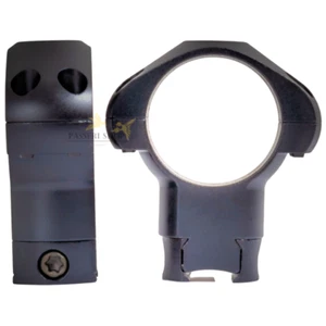 Paar Stahl Montageschellen hohe Schiene 11mm und Durchmesser 25,4mm - Konus - Bild 1 von 1