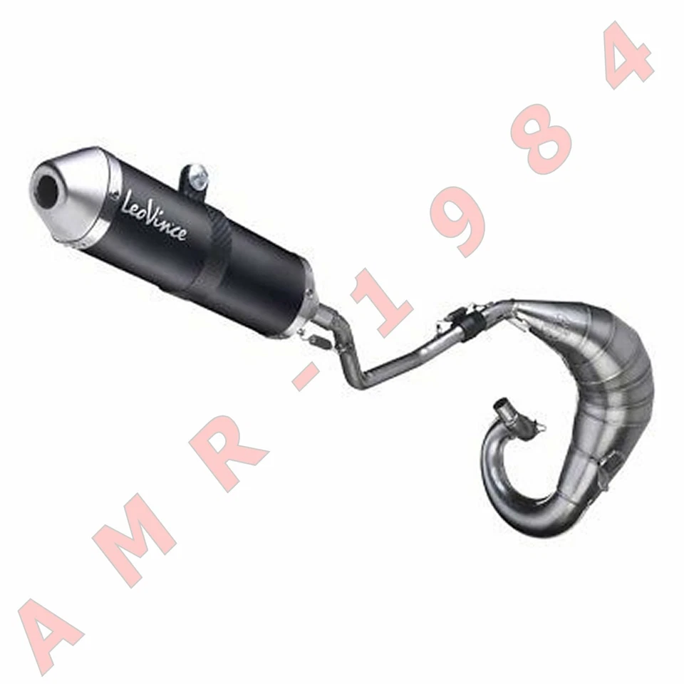 Silencieux LeoVince X-Fight Noir Aprilia Rx / SX 50 à Partir De 2005 Au 2015 - Photo 1/1