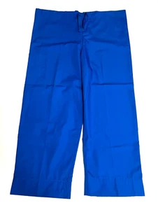 Scrubs Cherokee Workwear Unisex Drawstring Cargo Pant Blue Sz S - Picture 1 of 9