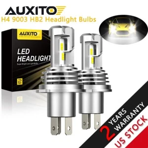 Kit de conversión de bombillas de faros LED AUXITO 2X H4 HB2 haz alto-bajo 6500K 24000LM M3 - Imagen 1 de 10