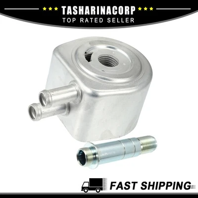 Pieza de 1 carcasa de enfriador de aceite de motor con ajuste para Ford F150 1997-2003  Foto 1 de 4