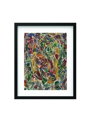 Litografía Jackson Pollock con certificado de autenticidad Foto 1 de 2