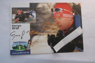 Altes Originalautogramm  FLORIAN GRAF - Bild 1 von 2
