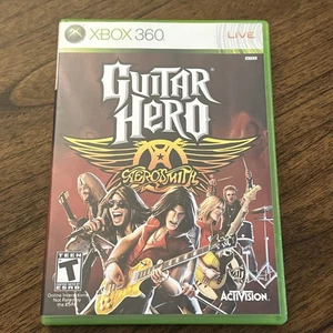 Guitar Hero: Aerosmith (Microsoft Xbox 360,2008) komplett mit Handbuch CIB - getestet - Bild 1 von 9