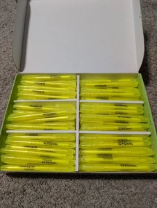 Textmarker Großpackung, 120 Stück fluoreszierend gelb Textmarker Marker Set - Bild 1 von 2