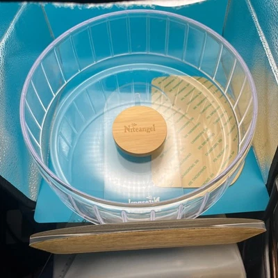 Колесо для упражнений хомяк Niteangle деревянное прозрачное пластиковое колесо - Изображение 1 из 4