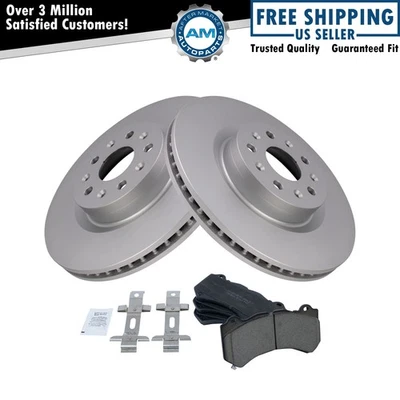 Front Brake Pad & Rotor Kit Fits 2018-2022 Chevrolet Camaro - Image 1 of 4