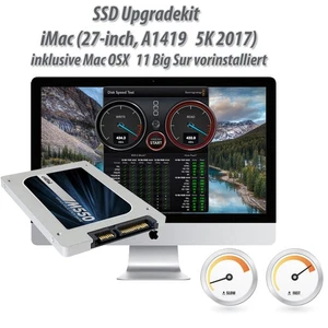 1TB SSD Upgradekit iMac 27 inch A1419 2017 OSX 11 Big Sur inkl. Tools - Afbeelding 1 van 3