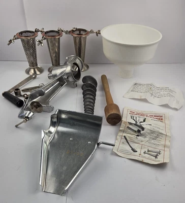 Colador Squeezo Garden Way's 111 con 3 pantallas/juntas manuales Foto 1 de 4