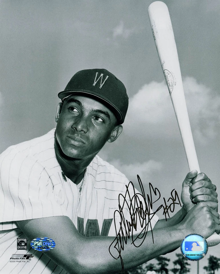 Julio Becquer SIGNED 8x10 Photo Washington Senators PSA/DNA AUTOGRAPHED - Image 1 of 1