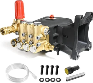 TOOLCY Pressure Washer Pump 3600-4000 PSI Max, 4 GPM Triplex Plunger Pressure Pu - Picture 1 of 12