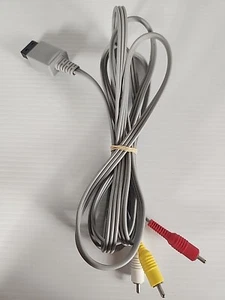 Genuine Nintendo Wii AV Cable - RVL-009 - VGC  - Picture 1 of 2