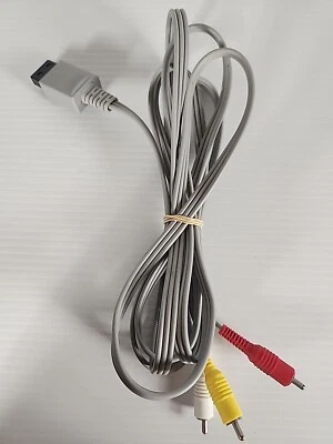 Genuine Nintendo Wii AV Cable - RVL-009 - VGC  - Image 1 of 2