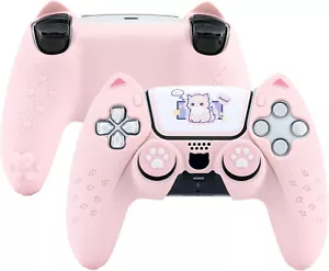 GeekShare PlayStation 5 Controller Silicone Soft Skin Case Cover & Thumb Grips - Picture 1 of 9