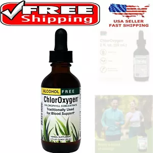 Alcohol-Free Chlorophyll Drops - Support Energy and Blood Circulation - 2 fl oz - Picture 1 of 9