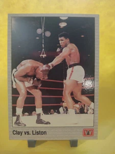 1991 AW Boxing #146 Cassius Clay vs Sonny Liston - Sharp!! - Picture 1 of 2
