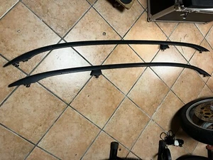 BARRE TETTO LONGITUDINALI PORTAPACCHI BMW 320 E91 ANNO 2007 Nere - Imagen 1 de 6
