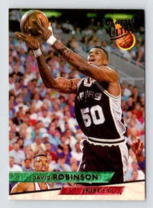 1993 Fleer Ultra Card, #174 David Robinson Hall of Fame, San Antonio Spurs - Picture 1 of 3