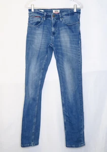 Tommy Jeans Mens Scanton Slim Fit Stretch Denim Blue Medium Wash Jeans Sz 28x32 - Picture 1 of 11