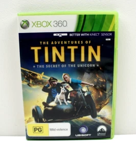 The Adventures Of TinTin Secret Unicorn Microsoft Xbox 360 Game Complete PAL - Picture 1 of 7