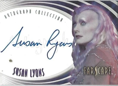 FARSCAPE THROUGH THE WORMHOLE A58 Susan Lyons as Sierjna Autograph trading card - Image 1 of 2
