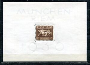 GERMANY  1936  souv. sheet  perforate  -  mnh  (Z718)