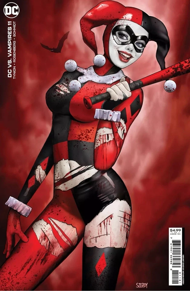 DC VS ВАМПИРЫ #11 (ИЗ 12) CVR B SZERDY КАРТА ЗАПАС ВАРИАНТ NM - Изображение 1 из 1