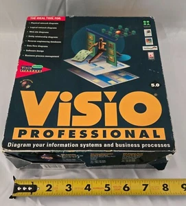 Visio Professional 5.0 Complete UNOPENED set - Zdjęcie 1 z 5