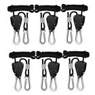 6PCS Adjustable 1/8Inch Lanyard Hanging for Tent Fan Led Grow Plant Lamp H X9I4
