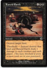 Rancid Earth *Common* Magic MtG x1 Torment SP