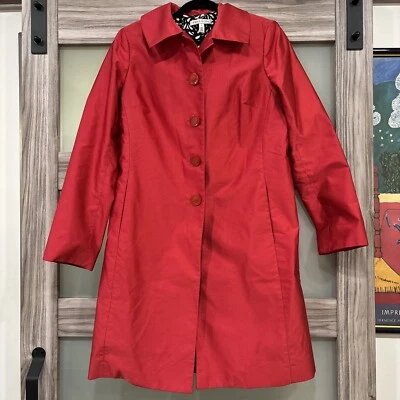 Chaqueta Rosa Caliente Sigrid Olsen Mezcla Seda/Algodón Talla S Foto 1 de 4