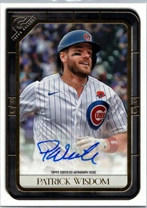 2021 Topps Gallery - Veterans Autographs #VA-PW Patrick Wisdom (AU) - Bild 1 von 2