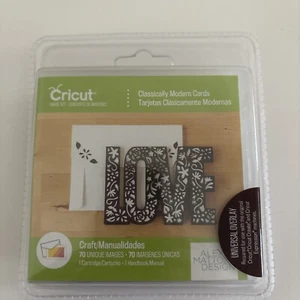 Cricut ~CLASSICALLY MODERN CARDS~70 Unique Images Alexis Mattox Designs - Picture 1 of 3