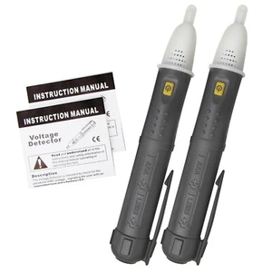 AC Electric Voltage Detector Sensor LED Non-Contact Tester Pen 50 ~ 1000VAC,2PCS - Picture 1 of 7