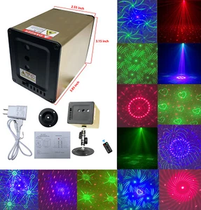Luz láser de escenario KTV activada decoración Bluetooth luz escenario club iluminación - Imagen 1 de 12