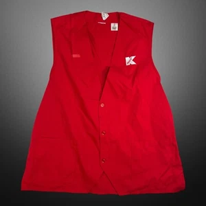 Vintage 90s Streetwear Mens Mart Kmart Center Greeter Vest Movie Prop - Picture 1 of 3