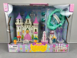 NOS Vintage 2003 Boley 21 Stück Little Fantasy Schloss Spielset Prinzessin Prinz - Bild 1 von 9