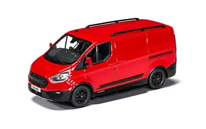 Corgi Ford Transit Custom Van Trail - Race Red VA15102 Vanguards 1:43 - Imagen 1 de 5