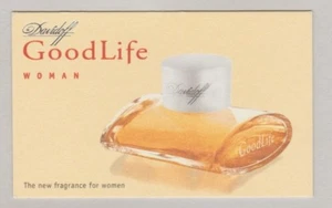 Werbekarte - Advertising Card - Goodlife Woman von Davidoff  - Bild 1 von 1