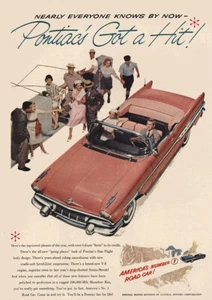 1957 Pontiac: Got Hit Vintage Print Ad - Picture 1 of 1