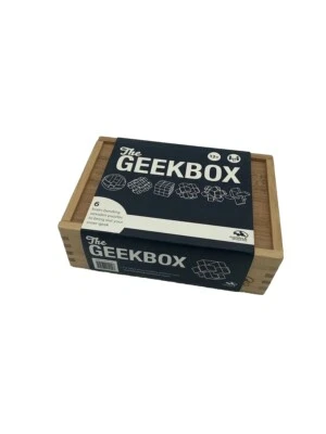Marbles:The Brain Store Geek Box Wooden Puzzle (6 Piece) - Image 1 of 4