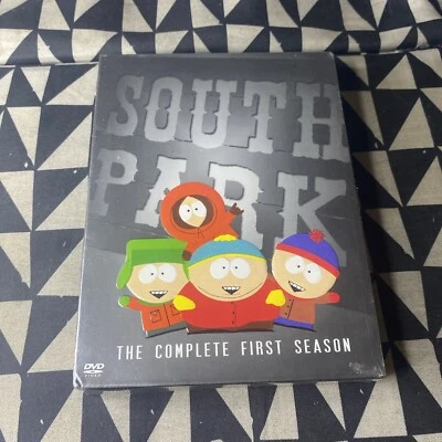 South Park The Complete First Season  Comedy Central SEALED NEW DVD 2004 3-Disc - Image 1 of 4