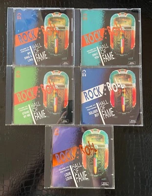 ROCK ‘N’ ROLL HALL OF FAME VOL. 13, 14, 15, 16, & 19 M/VG+ 5 CDs CANADIAN IMPORT - Image 1 of 4