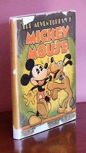 1932 THE ADVENTURES OF MICKEY MOUSE BOOK 2, WALT DISNEY, DAVID McKAY, WITH DJ - Picture 1 of 24