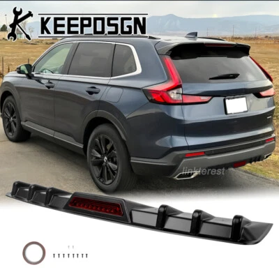 For Honda CR-V CRV Rear Bumper Diffuser Splitter Reflective Strip Tail Light JDM Foto 1 de 4