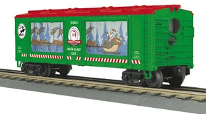 MTH Railking O #122524 Christmas Operating Car Flying Santa Sleigh 30-79692 - Picture 1 of 1