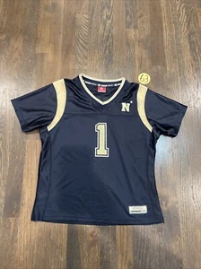 COLOSSEUM ATHLETICS Women's #1 Navy midshipmen FOOTBALL SPORTS Mesh Jersey - Picture 1 of 6