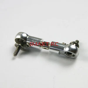 Alloy Silver Alloy pull rod fit 1/5 RC HPI Rovan KM baja 5B 5T 5SC Buggy - Picture 1 of 4