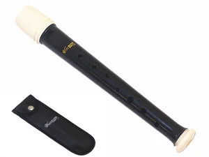 Twin color(Black & Ivory) - Garklein(Piccolo) Recorder+ Fingering Chart+ Bag - Picture 1 of 1